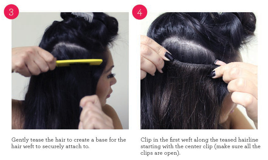 How to Create Clip-in Hair Extensions