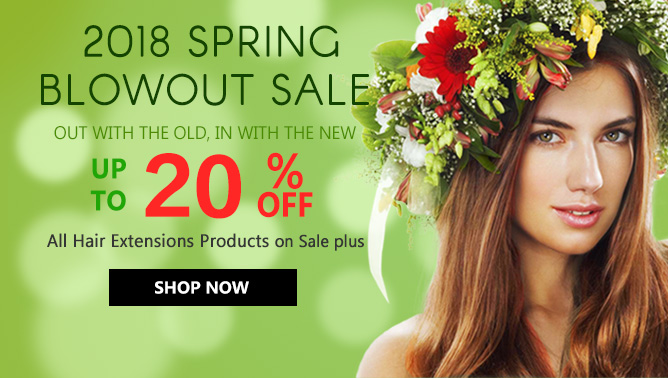 2018 Spring Blowout Sale USA