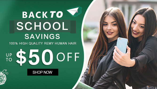 2019 Hair Extensions Back to school Sale USA