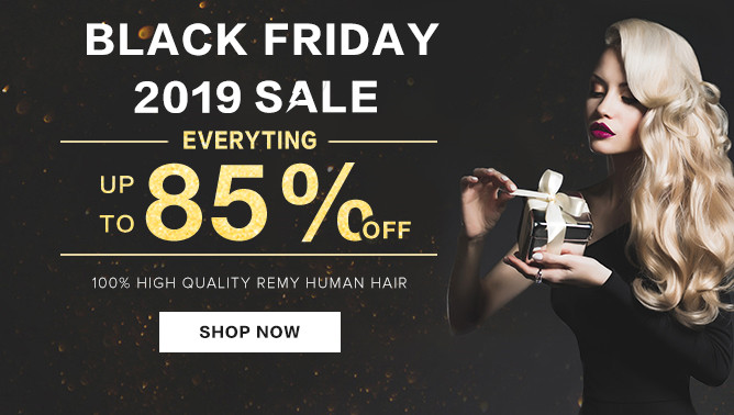 2019 Black Friday Hair Extensions Sale USA