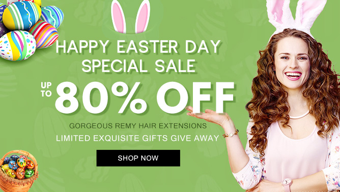 2019 Hair Extensions Easter Day USA