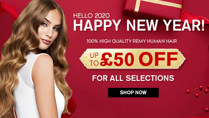 2020 New Year Sale with our Hair Extensions UK