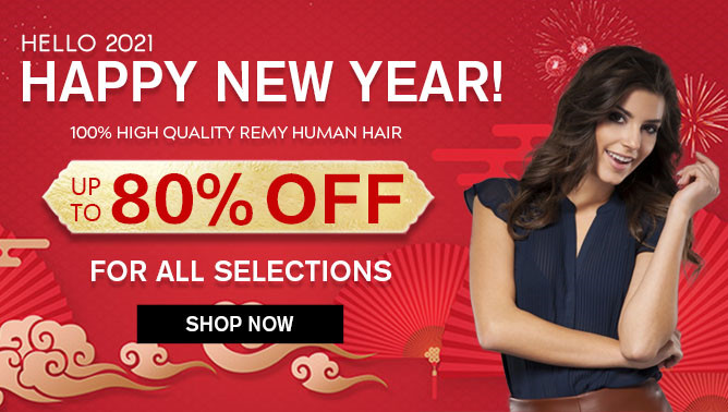 2021 New Year Hair Extensions Sale USA