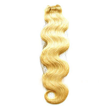 26 inches Ash Blonde (#24) Body Wave Indian Remy Hair Wefts