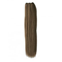 10 inches Light Brown (#6) Straight Indian Remy Hair Wefts