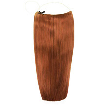 22 inches Human Hair Secret Hair Extensions Light Auburn (#30)