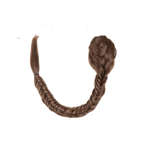24 inches Fishtail Braid in Color #8 Ash Brown