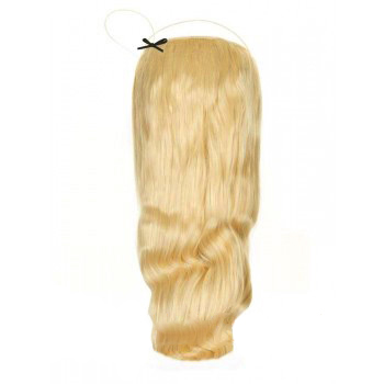 24 inches 100g Human Hair Wavy Secret Hair Ash Blonde (#24)